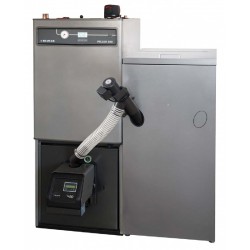 Granulinis katilas Nibe-Biawar Pellux 200 S su 300l bunkeriu 