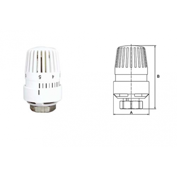 Termostatinė galva profactor PF RVT 629