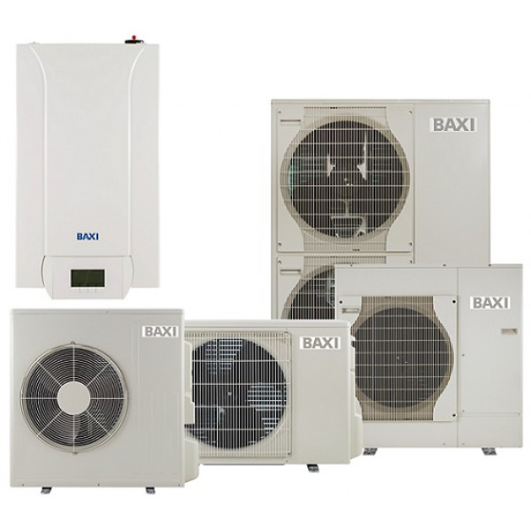 Šilumos siurblys oras-vanduo Baxi PBS-i 4 MR E WH