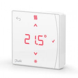 ŠILDYMO VALDYMO SISTEMA DANFOSS ICON2, BELAIDIS TERMOSTATAS SU IR JUTIKLIU, SU EKRANU, VIRŠTINKINIS 088U2122