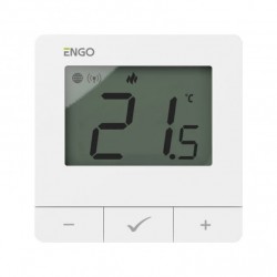 ENGO E25-230W išmanusis termostatas, „ZigBee”, virštinkinis, 230V baltos sp.