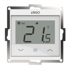 Kambario termostatas ENGO E55-W Wi-Fi tinkamas jungiklio rėmeliui 55x55mm