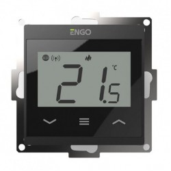 Kambario termostatas ENGO E55-W Wi-Fi tinkamas jungiklio rėmeliui 55x55mm