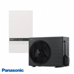Šilumos siurblys oras - vanduo PANASONIC Aquarea Bi-Bloc K karta 3,2/3,2 kW, WH-SDC0309K3E5+WH-UDZ03KE5 be karšto vandens talpos