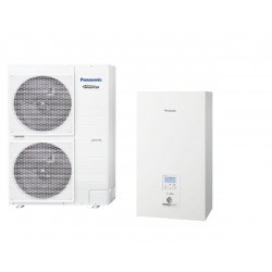 Šilumos siurblys oras - vanduo PANASONIC Aquarea WH-SDC09H3E8/WH-UD09HE8 BI-BLOC HP 9,0/7,0 kW, be karsto vandens talpos