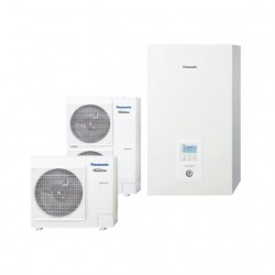 Šilumos siurblys oras - vanduo PANASONIC Aquarea WH-SDC0305J3E5/WH-UD03JE5 BI-BLOC HP 3,2/3,2 kW, be karsto vandens talpos