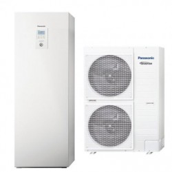 Šilumos siurblys oras - vanduo PANASONIC Aquarea ALL IN ONE T-CAP WH-ADC0916H9E8/WH-UX09HE8 9,0/7,0 kW, su 185 l karsto vandens talpa