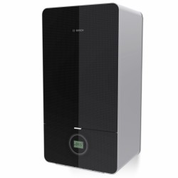 Kombinuotas dujinis kondensacinis katilas Bosch CONDENS 7000i GC 7000iW 24/28 CB; 3,7-25,1kW Juodos spalvos 