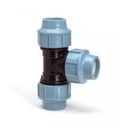 Plastikinis PE trišakis D32 90 laipsn