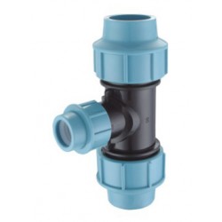 Plastikinis redukuotas PE trišakis D40x32x40  90 laipsn