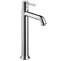 Maišytuvas praustuvui aukštas su uždarymo ventiliu Hansgrohe