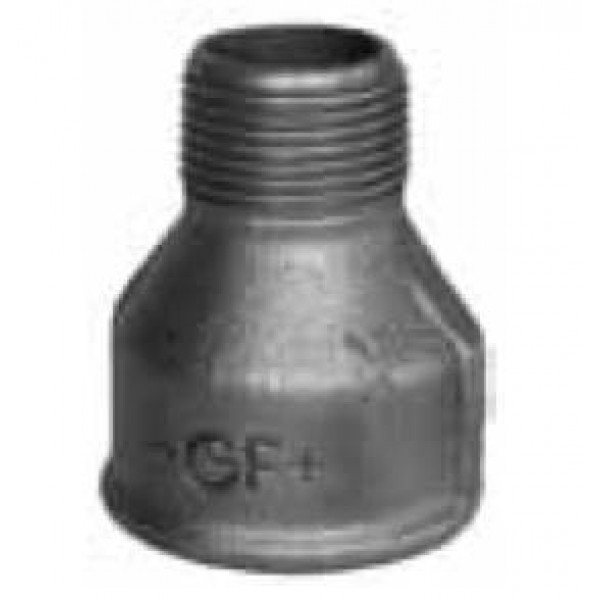 Cinkuotas redukuotas ilgintuvas 1 1/2"x1 1/4"