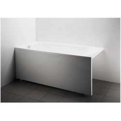 Akmens masės vonia Viana 1600 x 715 balta Vispool