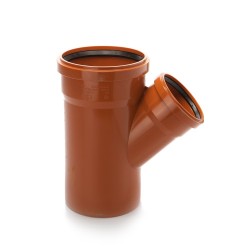 Lauko kanalizacijos trišakis Wavin, d 250-110, 45*
