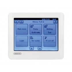 UFH valdymo bloko wavin AHC9000 displėjus