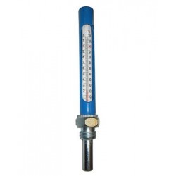 Spiritinis termometras su gilze komplekte 120°C tiesus
