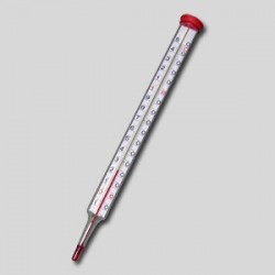 Spiritinis termometras 120°C tiesus, T200-V