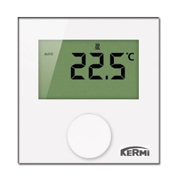 Temperatūros reguliatorius Kermi xnet 230V su LCD ekranu SFEER001230