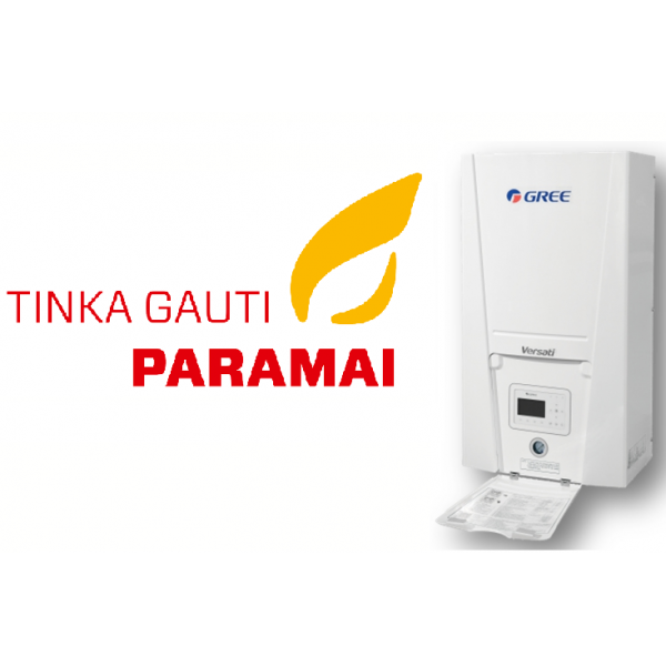 Vidinė šilumos siurblio oras/vanduo dalis Gree Versati II+, 9,8/9,5 kW