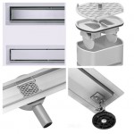 Dušo latakas "Vline 360 Pro" 70X800 mm