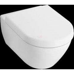 Pakabinamas unitazas Villeroy&Boch Subway 2.0 su soft close dangčiu